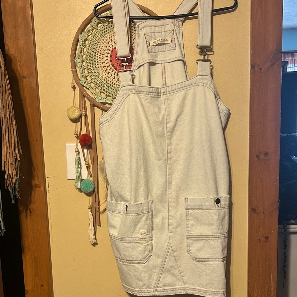 We The Free Light Blue Denim Dress
